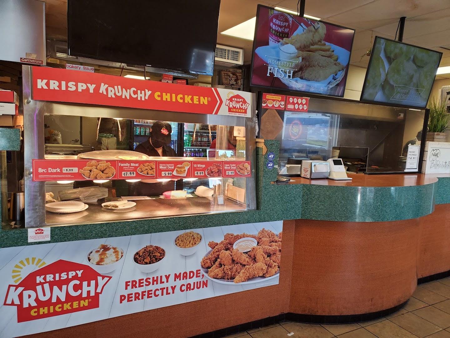 Italiano's pizza and wings, and fried chicken