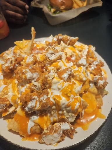 Italiano's pizza and wings, and fried chicken